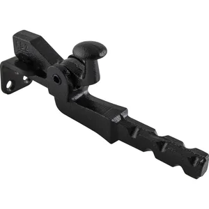 Torhalter 1302 Gr.1,Länge sichtbar 110mm,Wandmontage,Temperguss schwarz lackiert