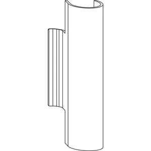 ROTO NX Abdeckkappe Axerarm T Standard R01.1 natursilber