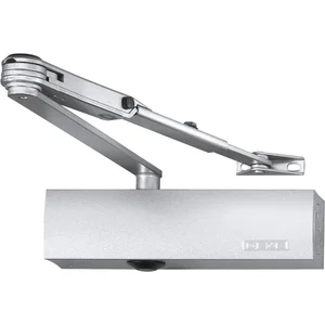 GEZE Türschließer TS 2000 NV, EN 2-4, Gestänge mit Feststellung, silber