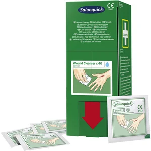 CEDERROTH Wundreiniger steril 40 Tücher 11 x 12 cm