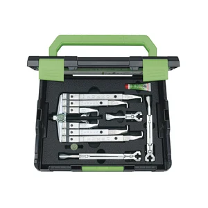KUKKO Abziehersatz K-2030-10 "8 in 1" mit Standard Abzughaken in L-BOXX