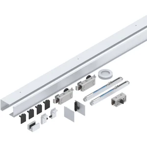 HELM GT-L 50 Inlay Beschlagset Glas 8-10 mm L=2000 mm 50 kg Alu silber eloxiert