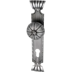 SCHÖSSWENDER Knopflangschild TYROL - PZ 88, Stahl schwarz passiviert