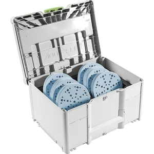 FESTOOL Schleifmittel-Systainer³ Granat SYS-STF D150 GR-Set