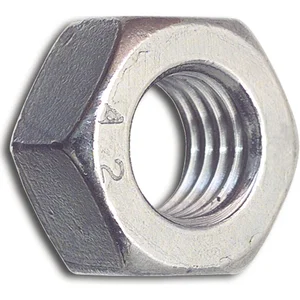 DIN934 M12 Edelstahl A2-70 Sechskantmutter, gleitmobeschichtet transparent