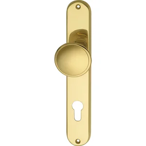 MARCHESI FH Knopflangschild ELEGANT 22 - PZ 88, Messing poliert