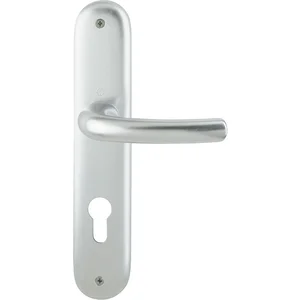 HOPPE Drückergarnitur TOKYO - auf Schild PZ 72, 37 - 42, silber eloxiert