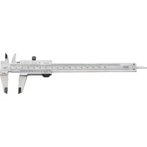 HELIOS PREISSER Messschieber m. Feststellschraube DIN862 Tiefenm. eckig 0-150 mm