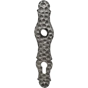 HALCÖ Langschild SILL - PZ 88, Stahl verzinkt schwarz passiviert