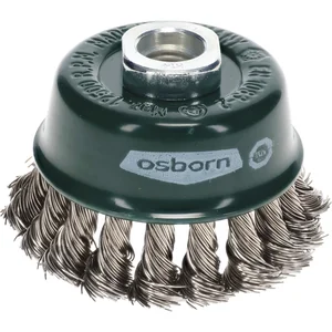 OSBORN Topfbürste 65 x 20 mm rostfreier Stahldraht gezopft M14