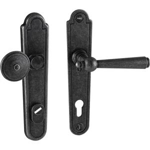 Sicherheits-Wechselgarnitur KALTENBACH PZ88, rechts, verzinkt schwarz passiviert