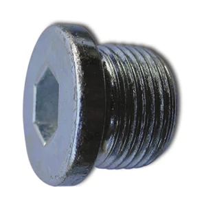 DIN908 5.8 M20x1.5 blank Verschlussschraube zylindrisches, metr. Feingewinde