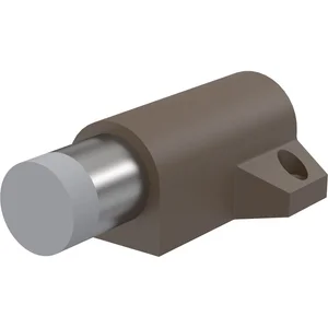 KWS Bodentürpuffer 2014 gefederter Anschlagpuffer, Alu dunkelbraun eloxiert