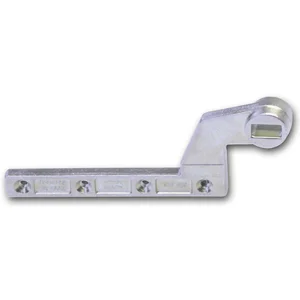 DORMAKABA Türschiene 7411/46 f. Anschlagtür gefälzt z. Aufschrauben, verzinkt