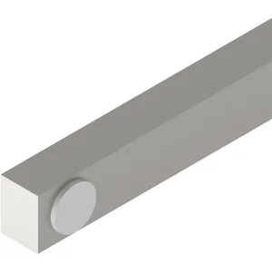 HELM GT Abstandsprofil 9 mm auf Maß Edelstahl-Effekt