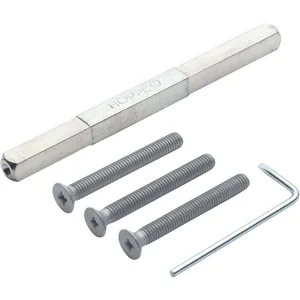 HOPPE Befestigungsset zu Drückergarnituren, Türstärke 112 - 117 mm