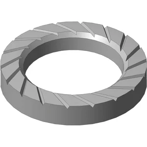 TECKENTRUP Sperrkantscheibe SK-Z - M10 - Stahl Zinklamelle