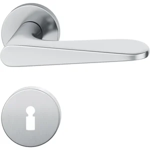 FSB Drückergarnitur 12 1144 ASL auf Rosette BB, Edelstahl matt