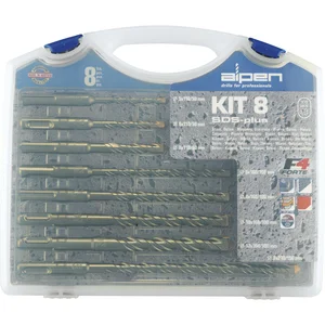 ALPEN HM-Hammerbohrer-Satz SDS-Plus-F4 Bohrer ø 5-12 mm 8-teilig