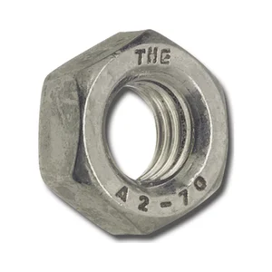 DIN934 M 8 Edelstahl A2 Linksgewinde-Sechskantmutter