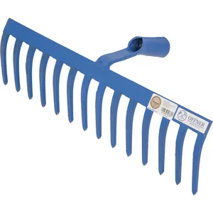 OFFNER Schotterrechen gehärtet Breite 460mm und 14 Zinken ohne Stiel