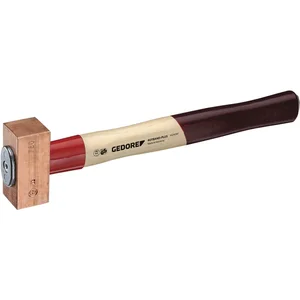 GEDORE Kupferhammer 622 H Rotband Plus 1000 g Hickory Stiel