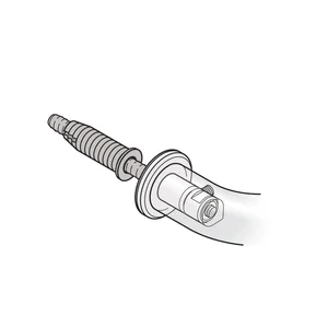 FSB Befestigungszubehör Türgriffe einseitig, M8, Dübellänge 45 mm, Stahl