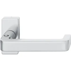 FSB FH-Rahmentürdrücker 09 1134 Hochhaltefeder B eckige Rosette Edelstahl matt