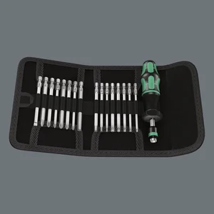 WERA Drehmoment-Schraubendreher KK 60 Torque 1,2-3,0 Nm 17-teilig