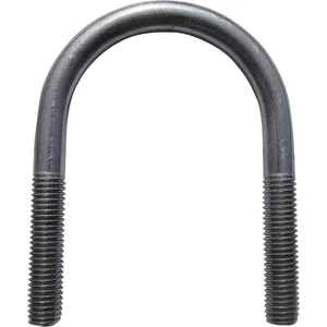 DIN3570 M12 A64 Stahl verzinkt-blau Rundstahlbügel ohne Zubehör