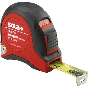 SOLA Rollbandmaß Pro-TM 8 m EG-Prüfzeichen Genauigkeit I