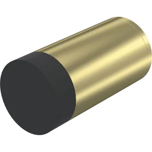 KWS Wandtürpuffer 2070, ø 30 mm, Länge 60 mm, Messing matt