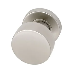 MARCHESI Knopfdrücker-Lochteil auf Rosette fest drehbar ø 52,50x11, Edelstahl