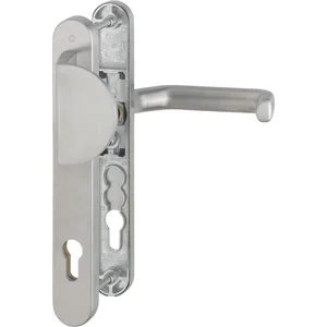 Wechselgarnitur LIVERPOOL - Schmalschild Griffplatte PZ, Edelstahl