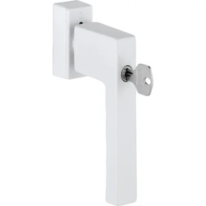 HOPPE Fenstergriff TOULON Sperrzylinder, VK 32-42 mm, Aluminium weiß