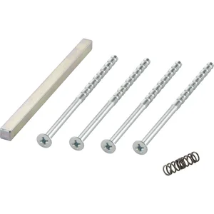 HOPPE Befestigungszubehör für Balkontürgriffe - außen flach, TS: 103 - 113