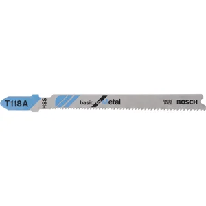 BOSCH Stichsägeblatt T118A Metall - 5 Stück