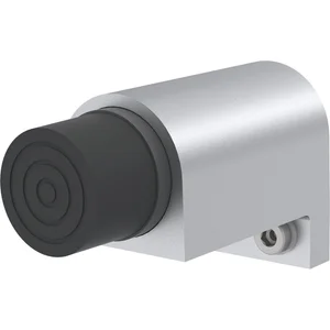 KWS Wandtürpuffer 2049 gefederter Anschlagpuffer, Aluminium silber lackiert