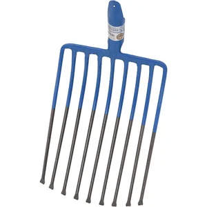 OFFNER Schotter-Koksgabel 9 Zinken Größe 340 x2 50 mm ohne Stiel