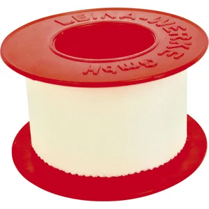 LEINA Heftpflasterspule Medisilk reißbar mit Schutzring breite 2,5 cm länge 5 m