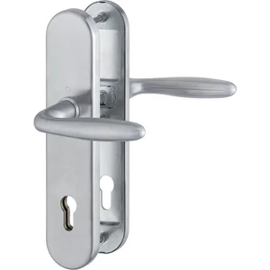 SH-Drückergarnitur VERONA-auf LS PZ88, 37-47, SST, ohne Kzs., Edelstahl