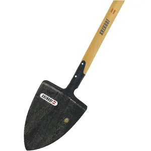 KRENHOF Stichschaufel geschmiedet mit Feder inkl. Stiel Größe 250 x 300 mm