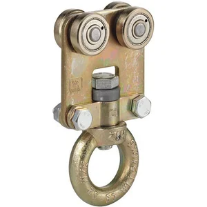 Rollapparat HELM zweipaarig 724Ri für persönliche Schutzausrüstung,verzinkt,gelb