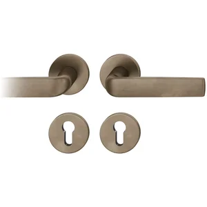 FSB Drückergarnitur 12 1267 ASL auf Rosette PZ, Bronze dunkel patiniert