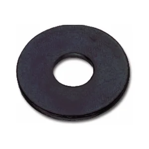 DIN9021 M 6 verzinkt schwarz Scheibe mit vergrösserter Auflagefläche