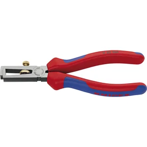 KNIPEX Abisolierzange 1102, für Kabel 0,5 mm, 10 mm², AWG 7, L=160 mm