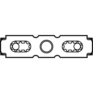 ROTO NT/NX Fang-/Putzschere Flügellager für Beschlagsnut silber (348277)