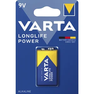 VARTA Batterie Longlife Power 6LR61 9 Volt 1 Stück