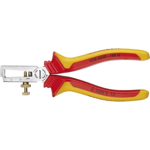 GEDORE VDE-Abisolierzange 8098 H mit Öffnungsfeder 0,8-6mm² Länge 160 mm