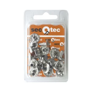 SECOTEC Hohlniete zweiteilig 10X10.5 mm Stahl vernickelt SB-10 BL1